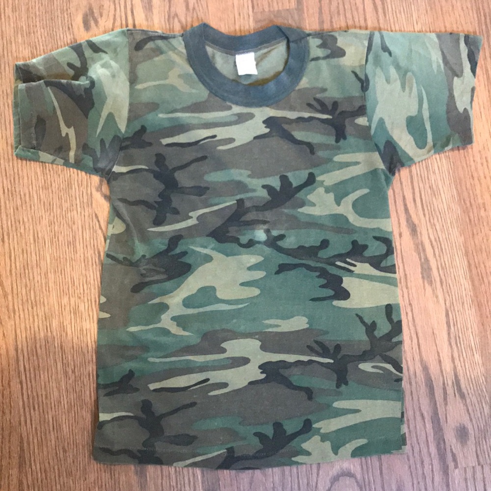 Authentic Military Vintage Camo Tee